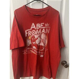 Ferris Bueller‘S‎ Day Off Sausage King Of Chicago Red T-Shirt Men’s 2X